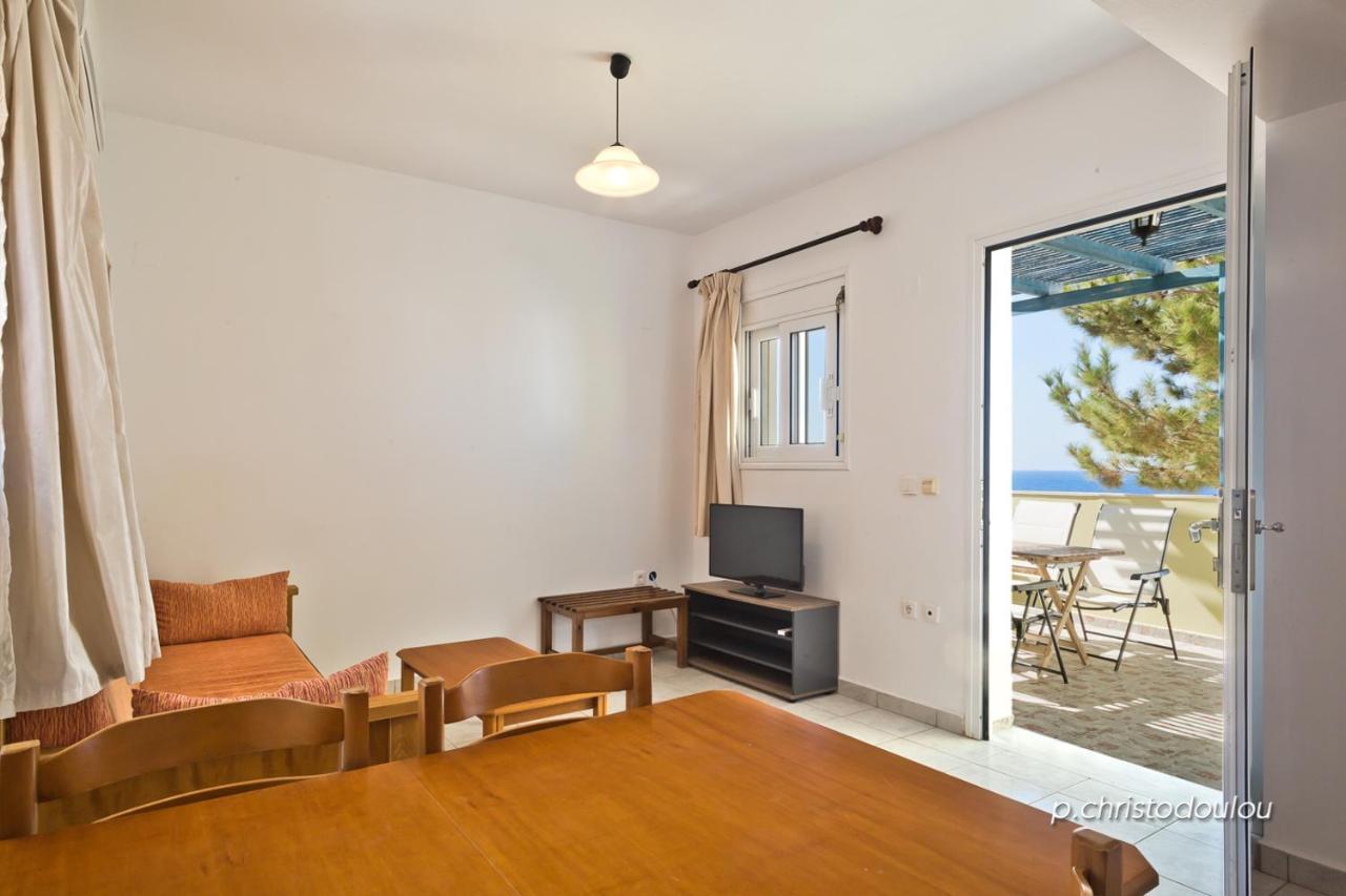Albatros Studios & Apartments Lefkos  Eksteriør bilde