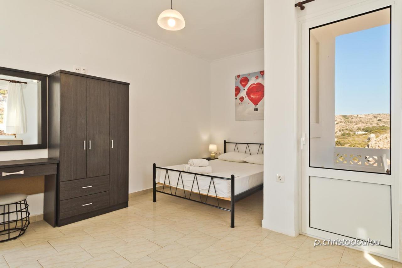 Albatros Studios & Apartments Lefkos  Eksteriør bilde