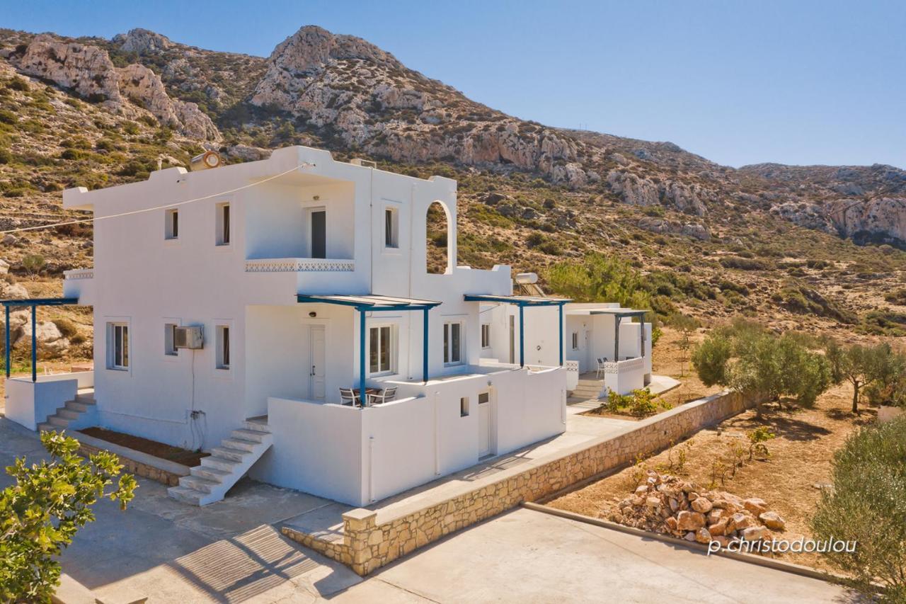Albatros Studios & Apartments Lefkos  Eksteriør bilde