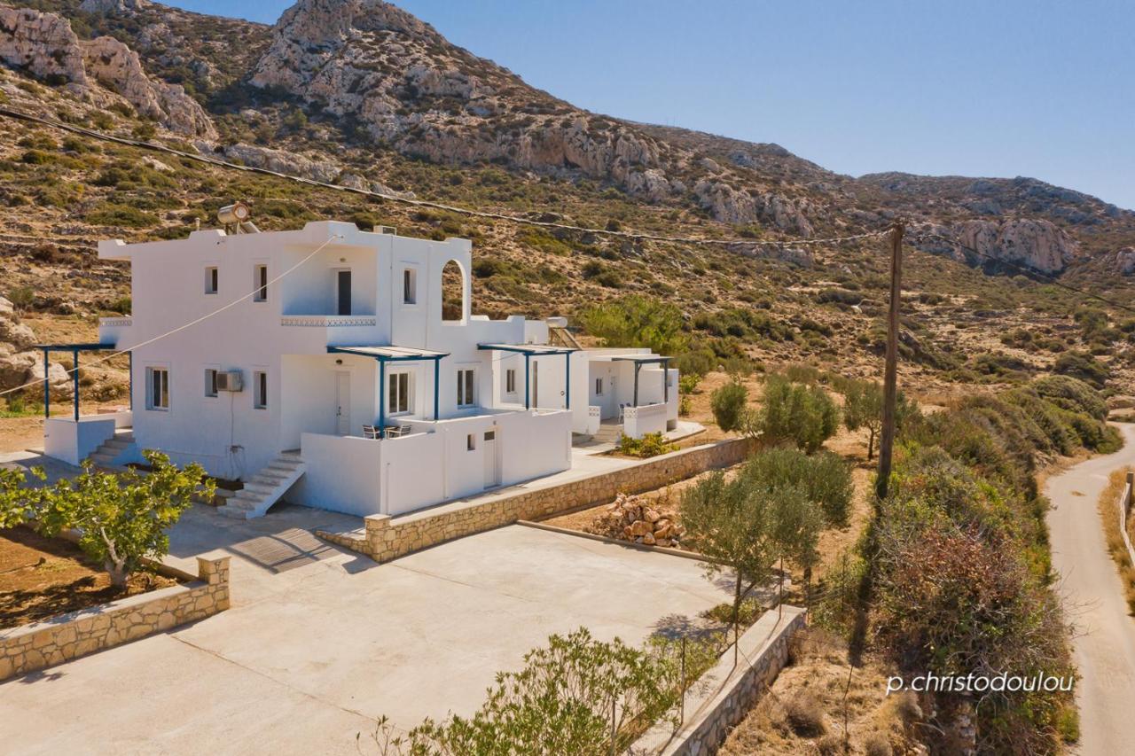 Albatros Studios & Apartments Lefkos  Eksteriør bilde
